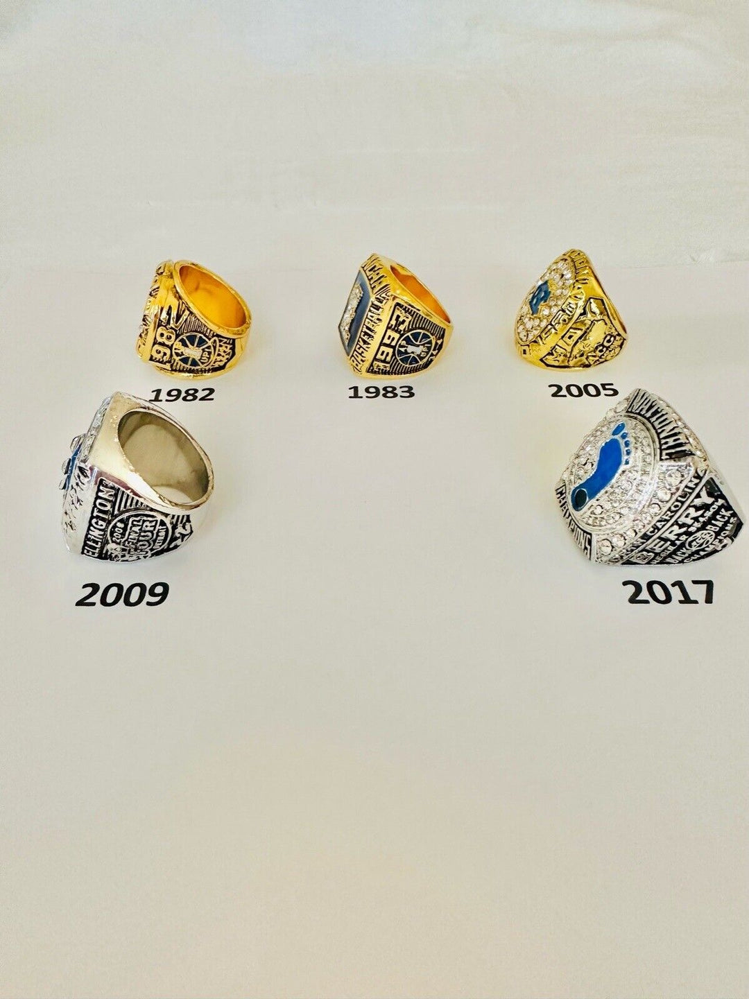 North Carolina Tarheels NCAA Brass Championship Ring, US Ship PICK YOUR RING - EB Sports Champion's Cache