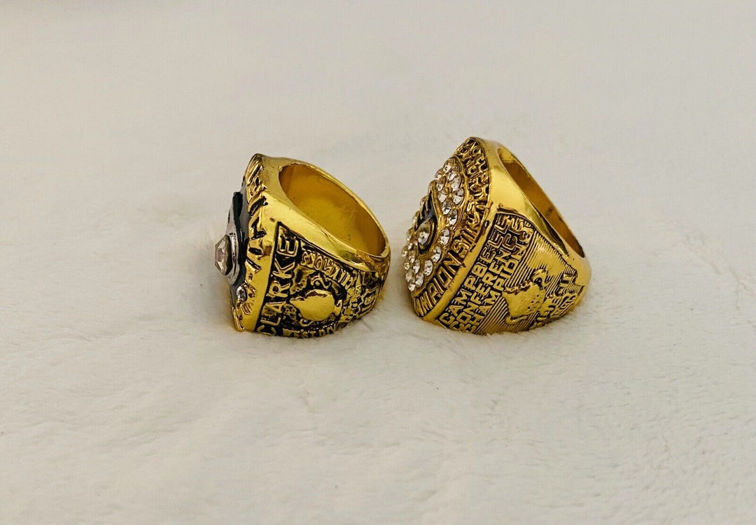 2 Pcs Philadelphia Flyers Stanley Cup Championship Ring Set,  SHIP - EB Sports Champion's Cache