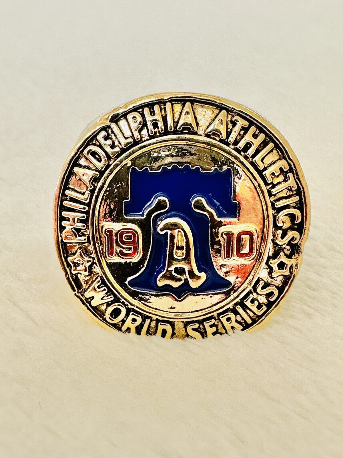 1910 Philadelphia Athletics World Series Championship Ring,  SHIP - EB Sports Champion's Cache