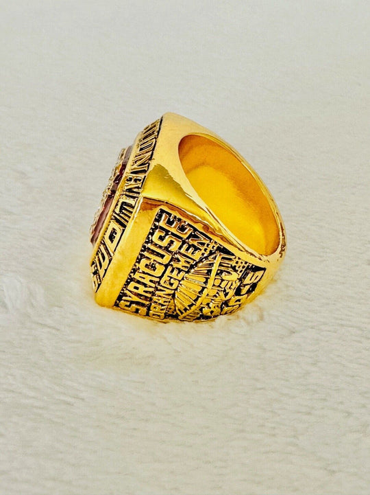 2003 Syracuse Orangemen National Champions Championship Ring, US SHIP - EB Sports Champion's Cache
