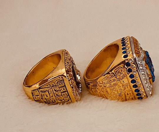 2 PCS Kansas City Royals World Series Ring Set,  SHIP 1985/2015 - EB Sports Champion's Cache