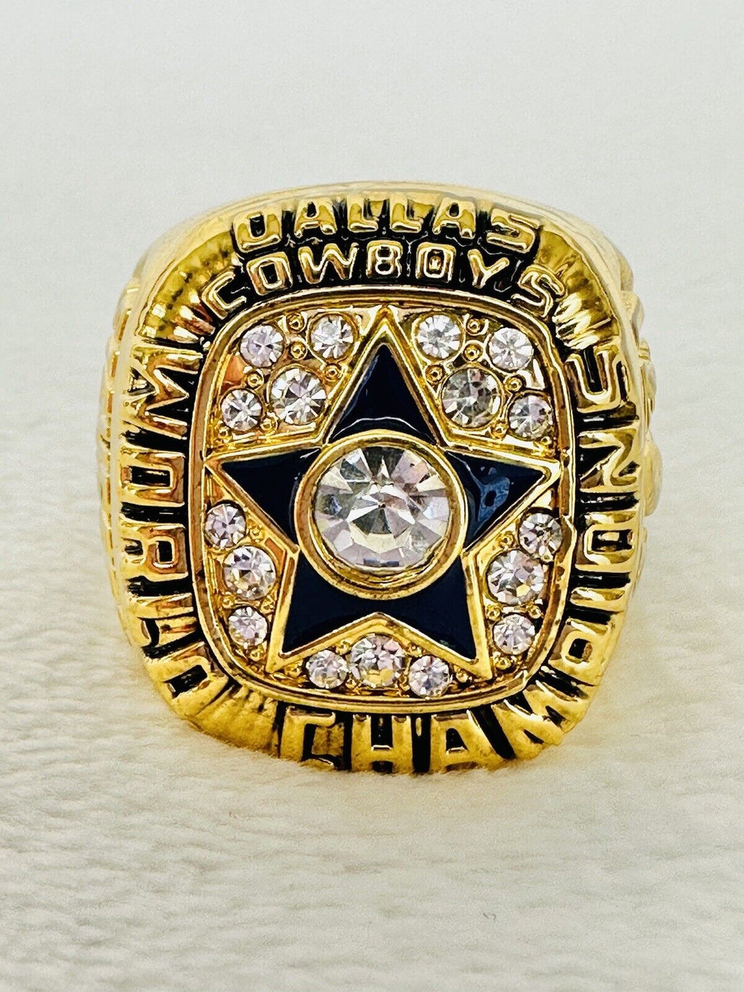 1971 Dallas Cowboys Championship Ring W Box, Roger Staubach, US SHIP - EB Sports Champion's Cache