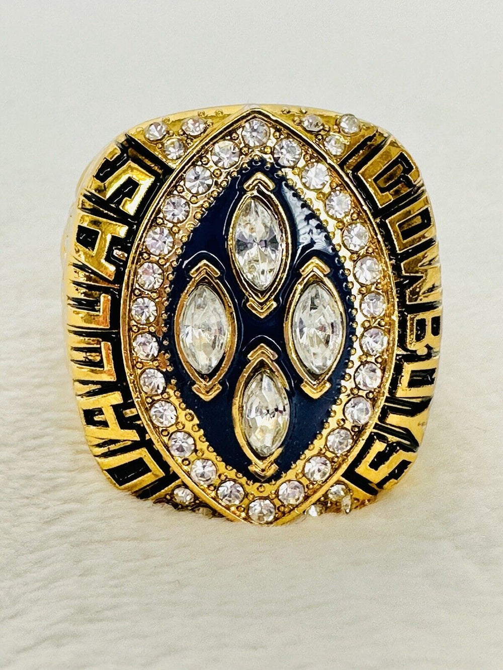 1993 Dallas Cowboys Championship Ring W Box, Irvin, US SHIP - EB Sports Champion's Cache