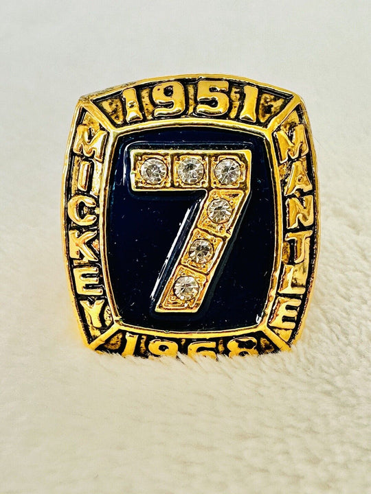 NEW YORK Yankees Mickey Mantle 1951-1966 Hall Of Fame Ring W Box,  SHIP - EB Sports Champion's Cache