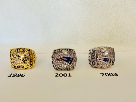 New England Patriots Championship Ring W Box Brady, US SHIP, PICK YOUR RING! - EB Sports Champion's Cache