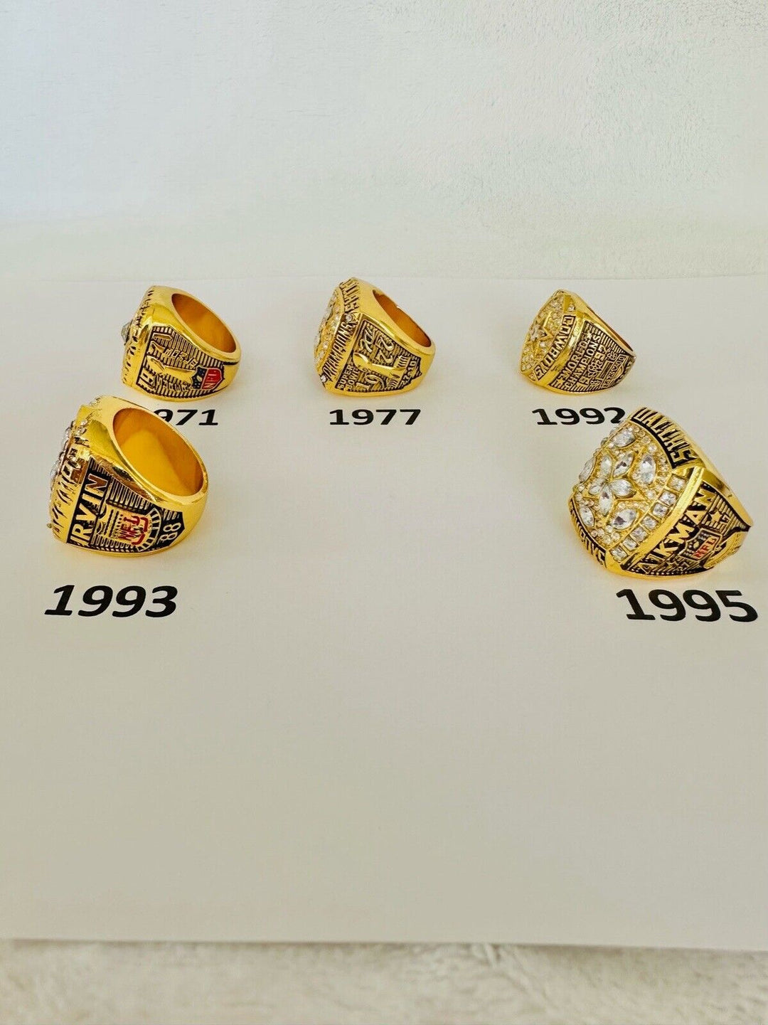 Dallas Cowboys Championship Ring W Box, USA  SHIP, PICK YOUR RING - EB Sports Champion's Cache