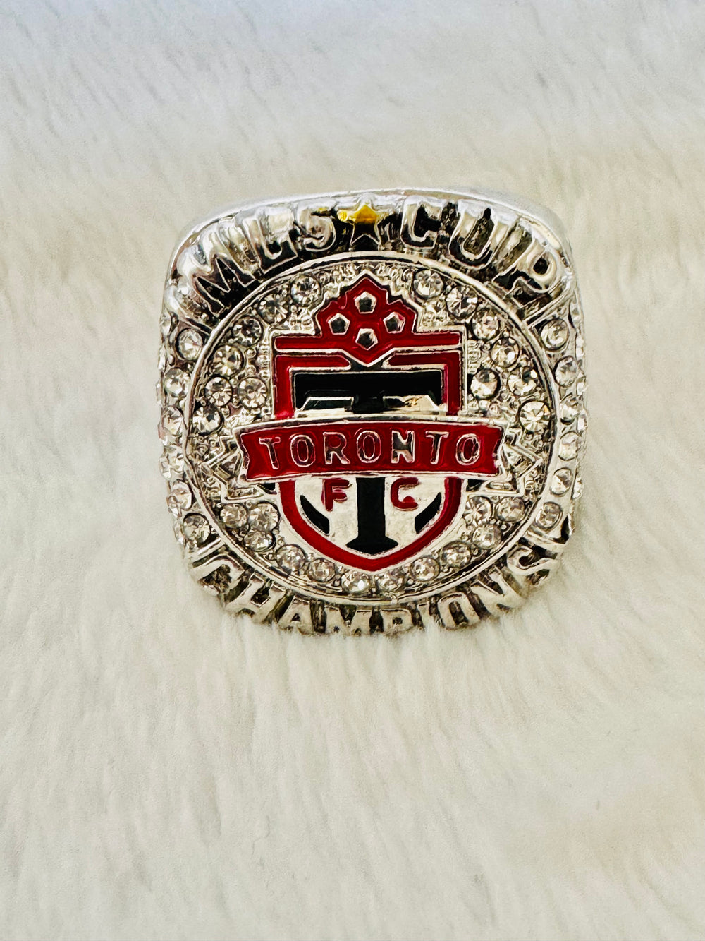 2017 Toronto FC MLS Cup Championship Replica Ring, Stadium Giveaway - EB Sports Championship Rings