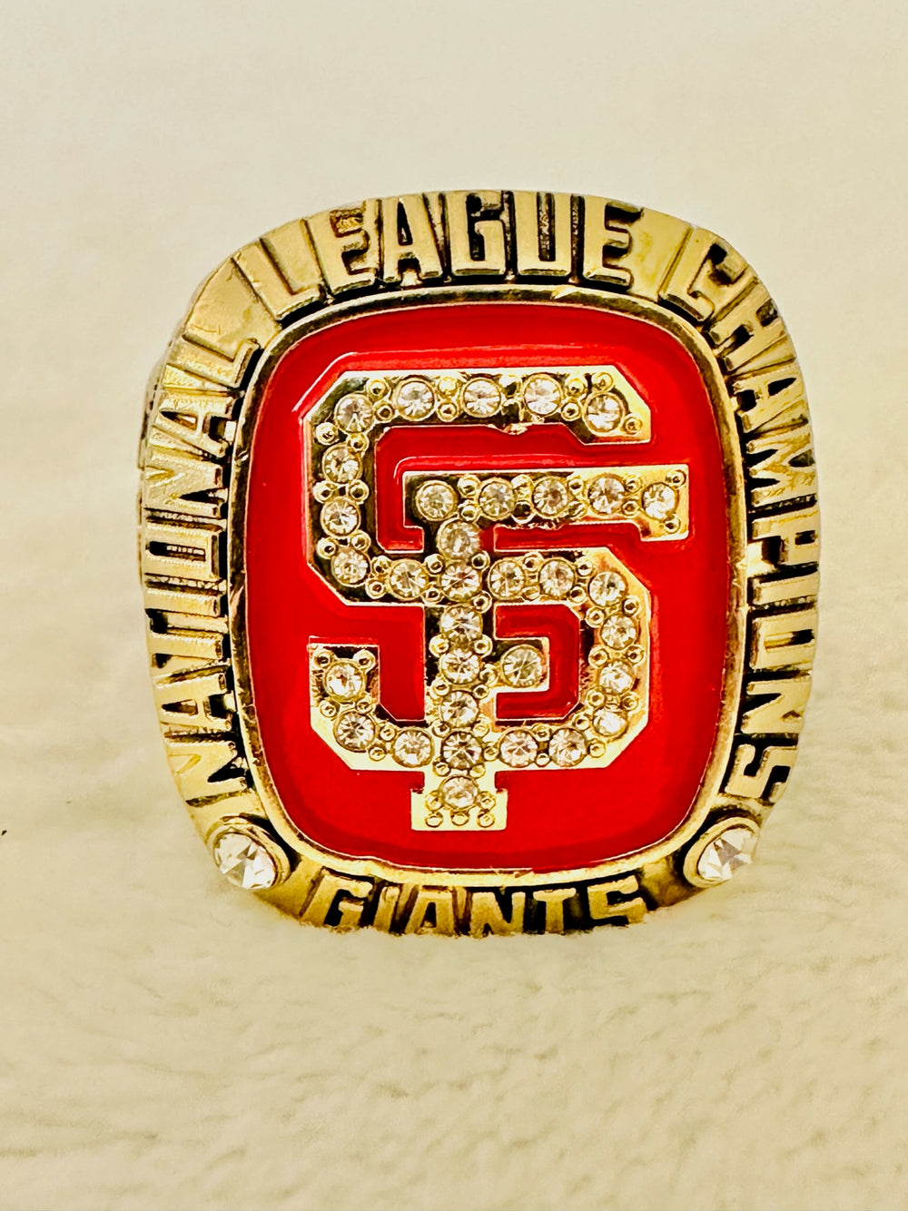 2002 San Francisco Giants National League Championship Ring With Box - EBSports Championship Rings