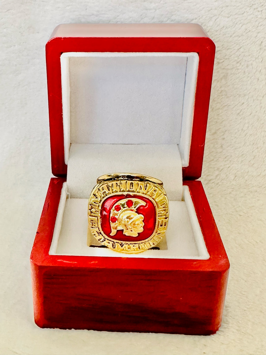 1974 USC Trojans National Championship Ring with box - EBSports Championship Rings