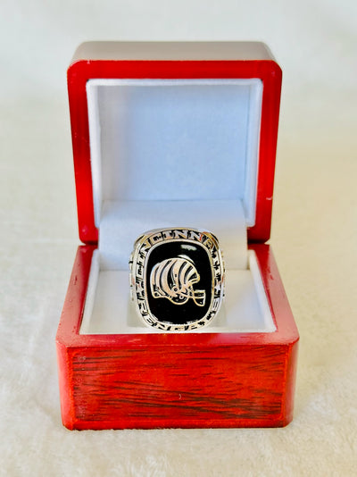 Cincinnati Bengals Classic Balfour Silver Ring W Box, US SHIP - EBSports Championship Rings