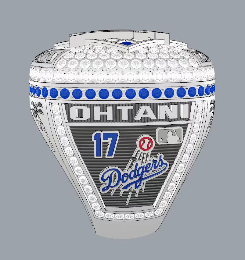 2025 LA Dodgers World Series Ring, US SHIP