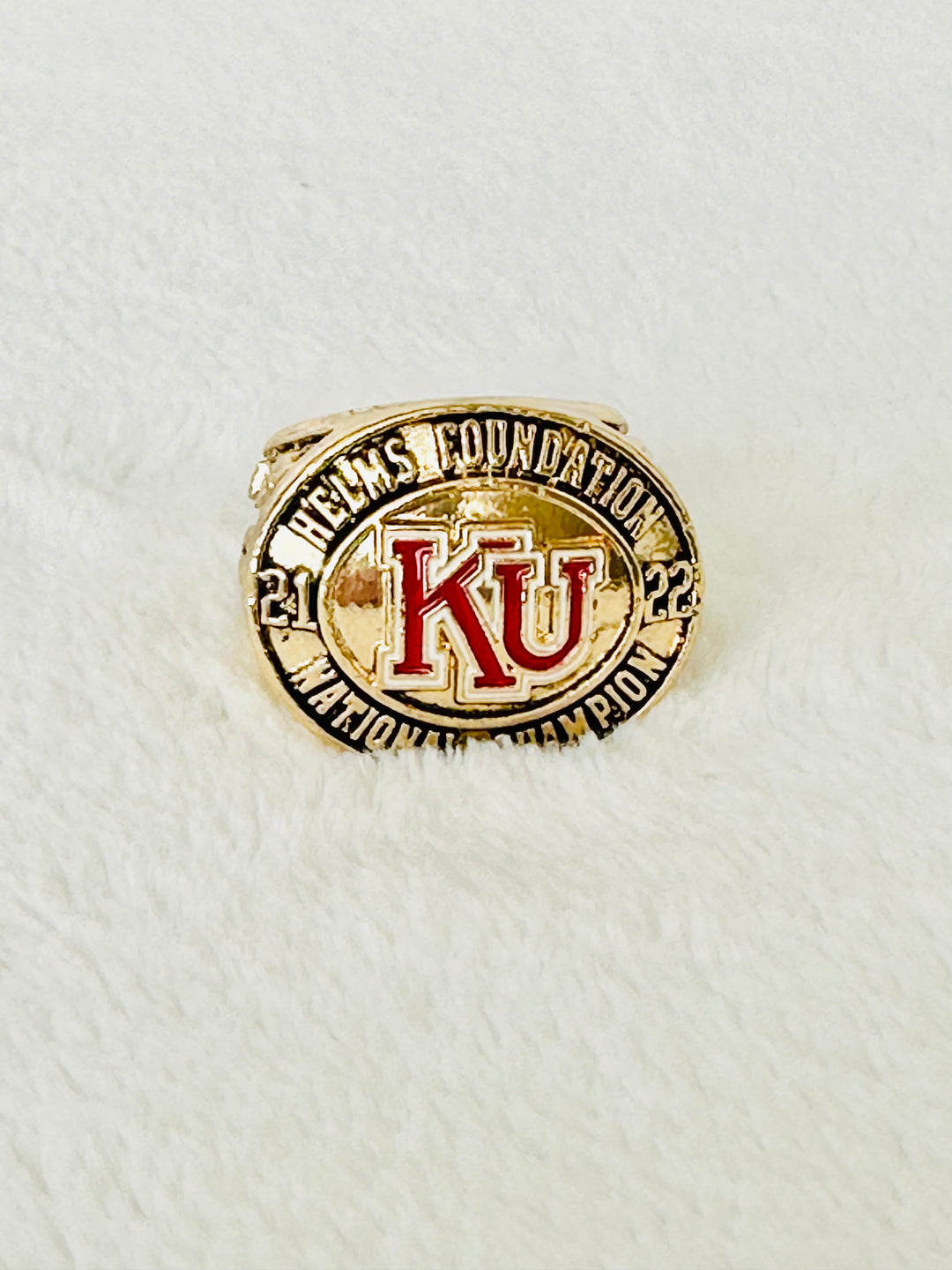 1922 Kansas Jayhawks Basketball National Championship Ring, US SHIP - EB Sports Championship Rings