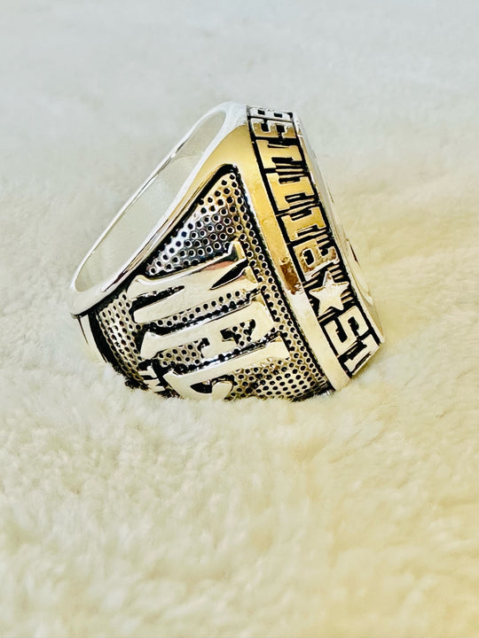 Pittsburgh Steelers Classic Balfour Silver Ring W Box, US SHIP - EBSports Championship Rings