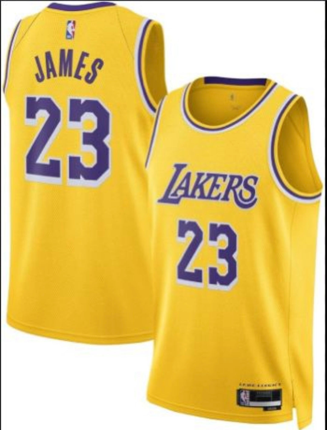 Lebron James #23 LA Lakers Nike Stitched Jersey, Carry L and XL