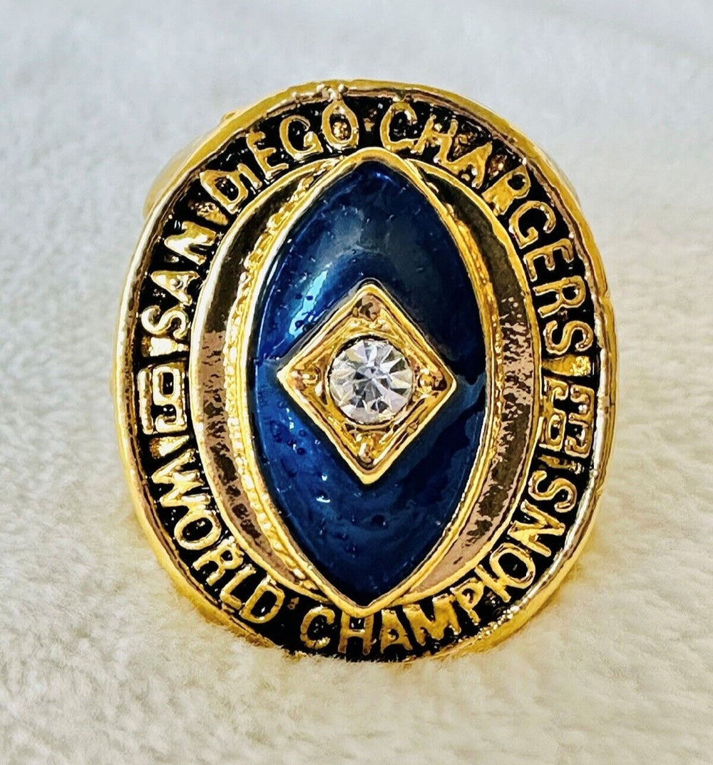 1963 LA Chargers AFC Championship Ring with box, US SHIP