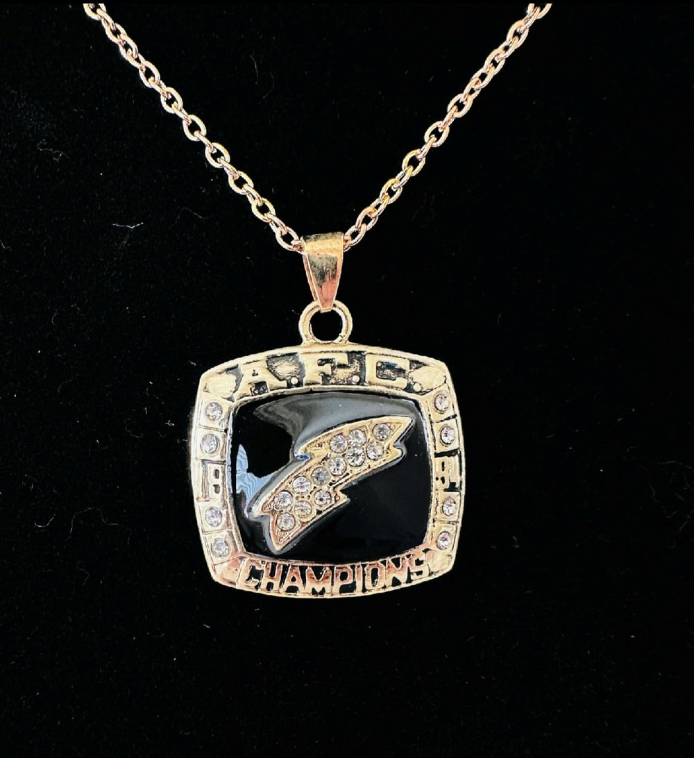 1994 LA Chargers AFC Championship Pendant
