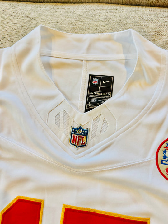 Patrick Mahomes Kansas City Chiefs authentic NFL White Jersey