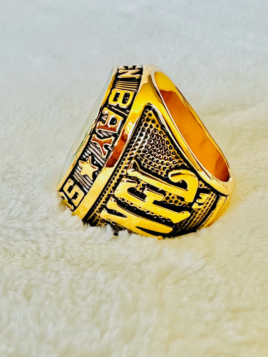 Green Bay Packers Classic Balfour Gold Ring - EBSports Championship Rings