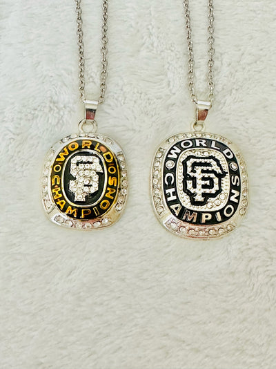 2 San Francisco Giants World Series Championship Pendant: 2012/14 - EBSports Championship Rings