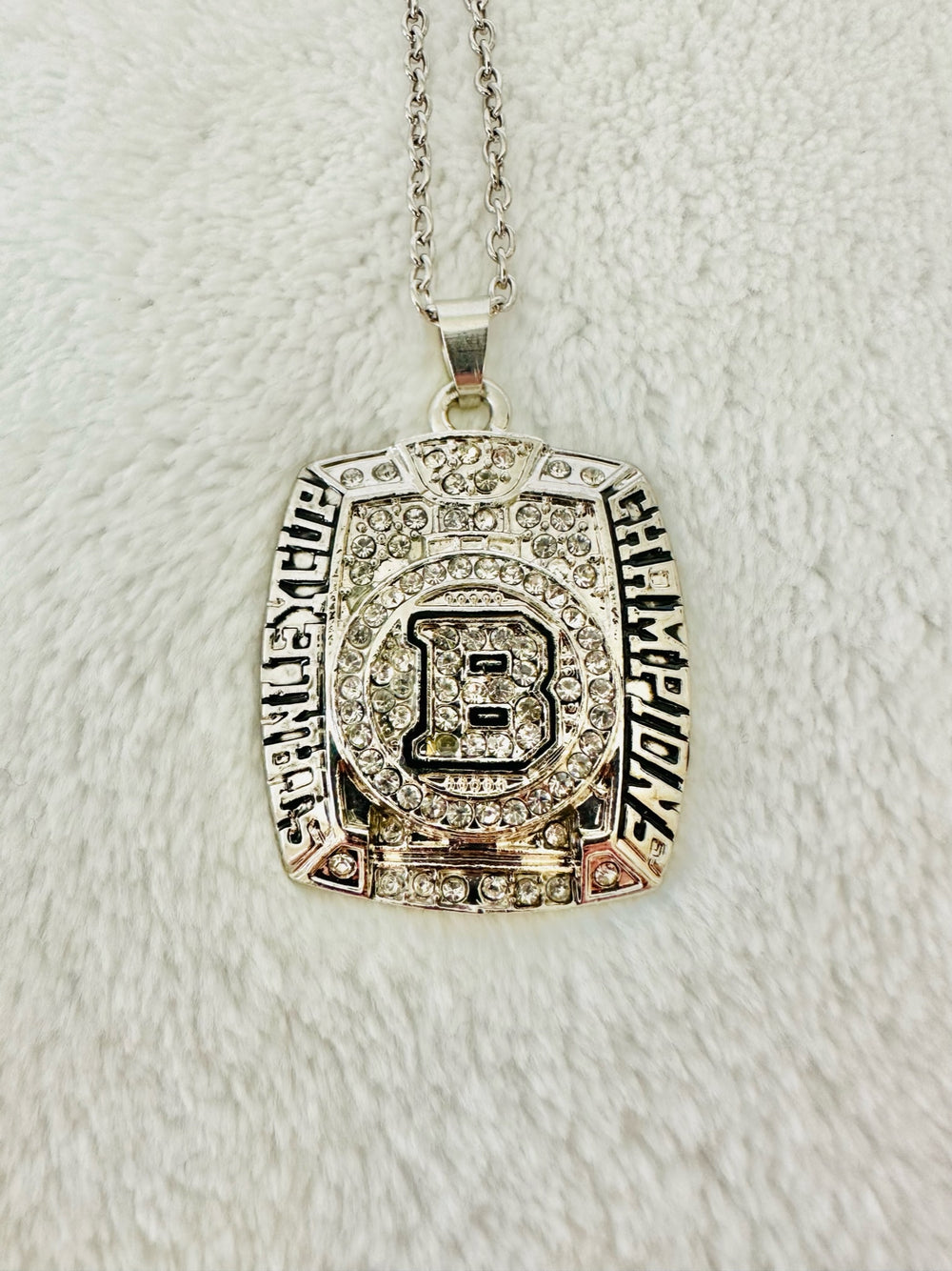 2011 Boston Bruins Stanley Cup Hockey Pendant - EB Sports Championship Rings