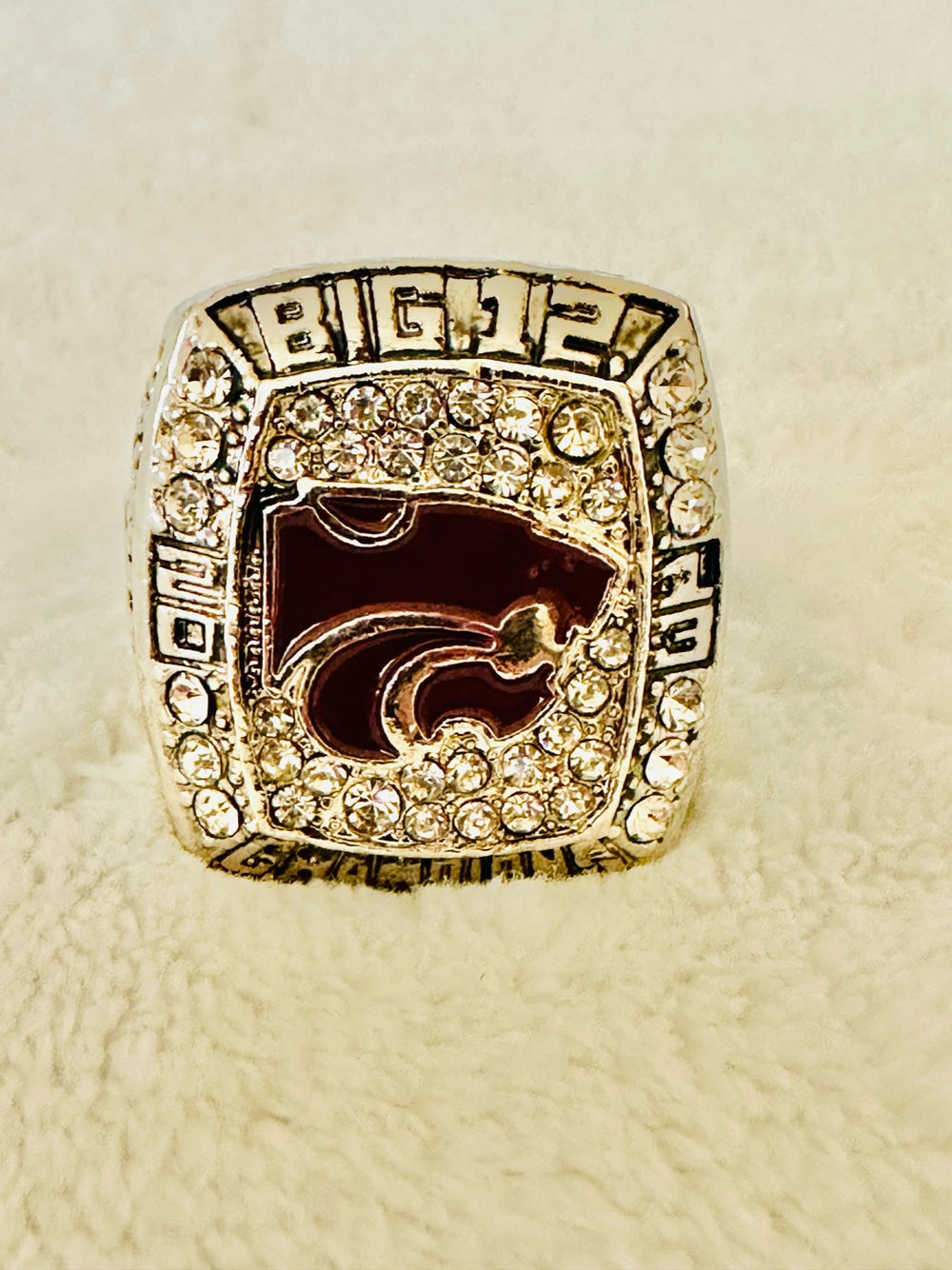 2013 Kansas State Wildcats Big 12 Championship Ring with Box - EBSports Championship Rings