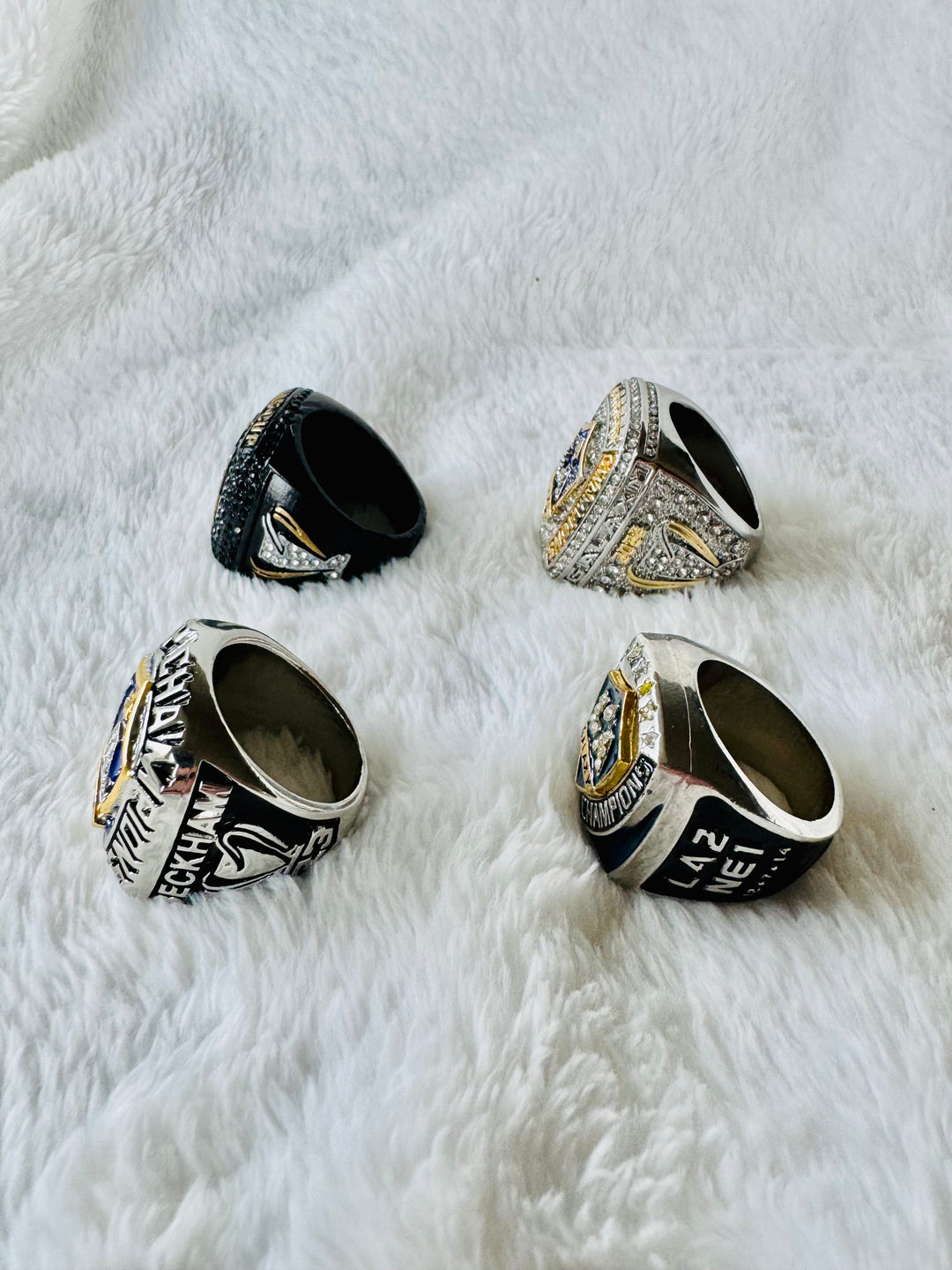 2011/14/22/24 MLS Cup LA Galaxy Championship Replica Ring Stadium Giveaway - EB Sports Championship Rings