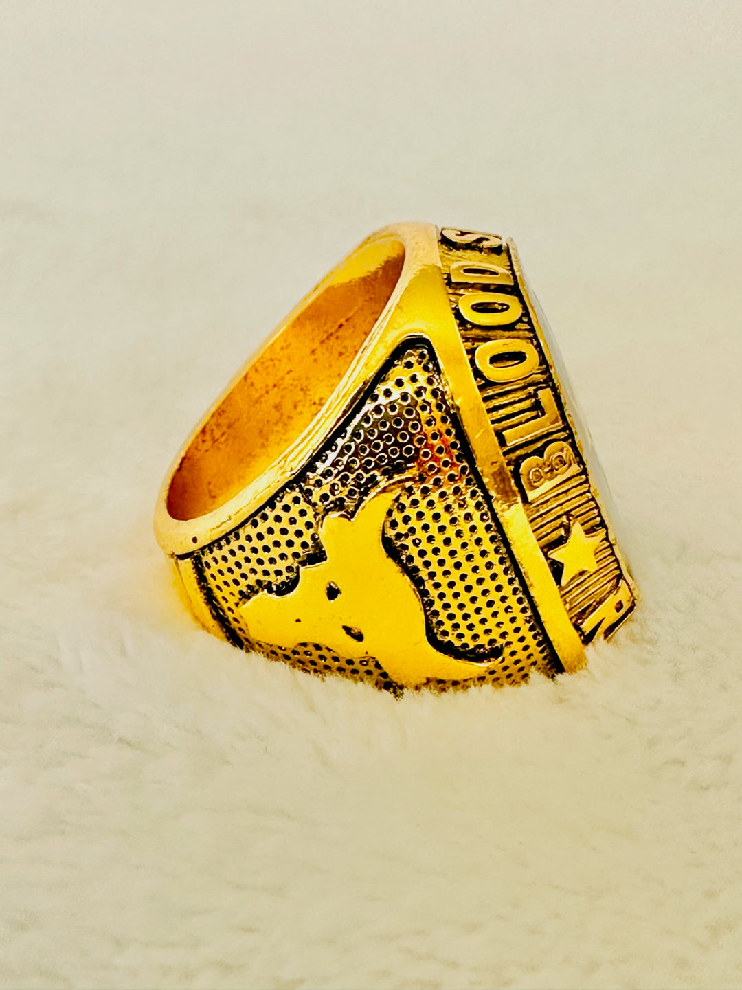 Project Rock Collectible Ring W Box, Blood, Sweat and Respect - EBSports Championship Rings