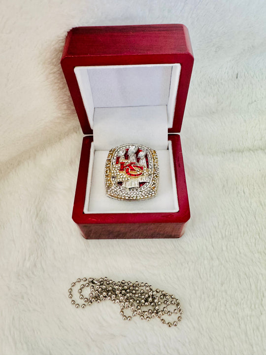 2023 Kansas City Chiefs Super Bowl Championship Ring W box, US SHIP