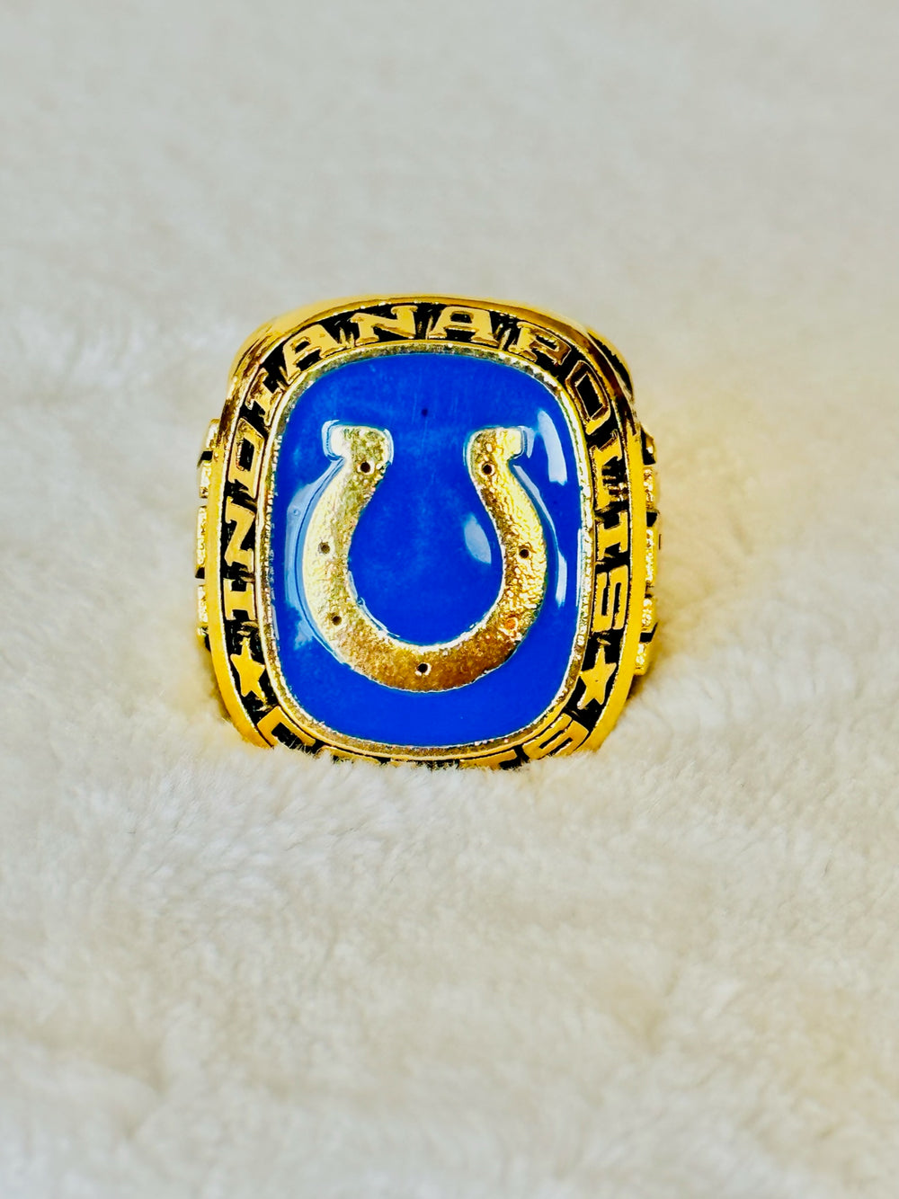 Indianapolis Colts Classic Balfour Gold Ring W Box, US SHIP - EBSports Championship Rings