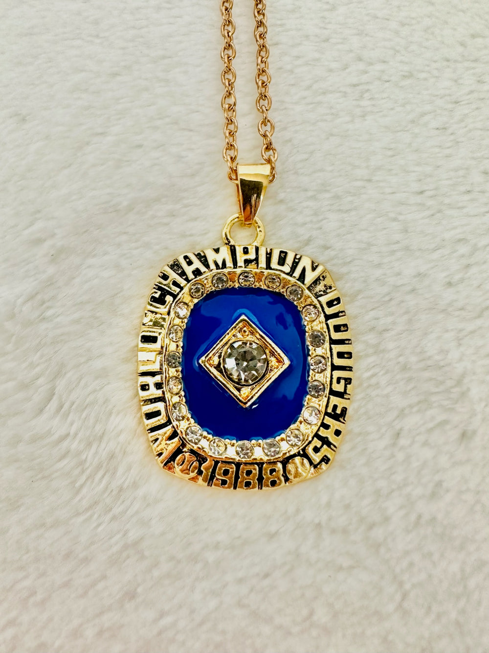 1988 LA Dodgers World Series Championship Pendant - EB Sports Championship Rings