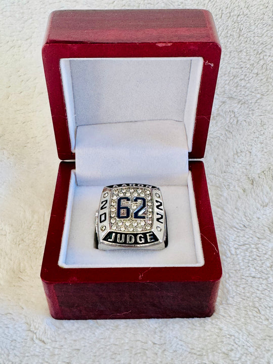 NEW YORK Yankees Aaron Judge 2022 #62 home run Ring W Box, US SHIP