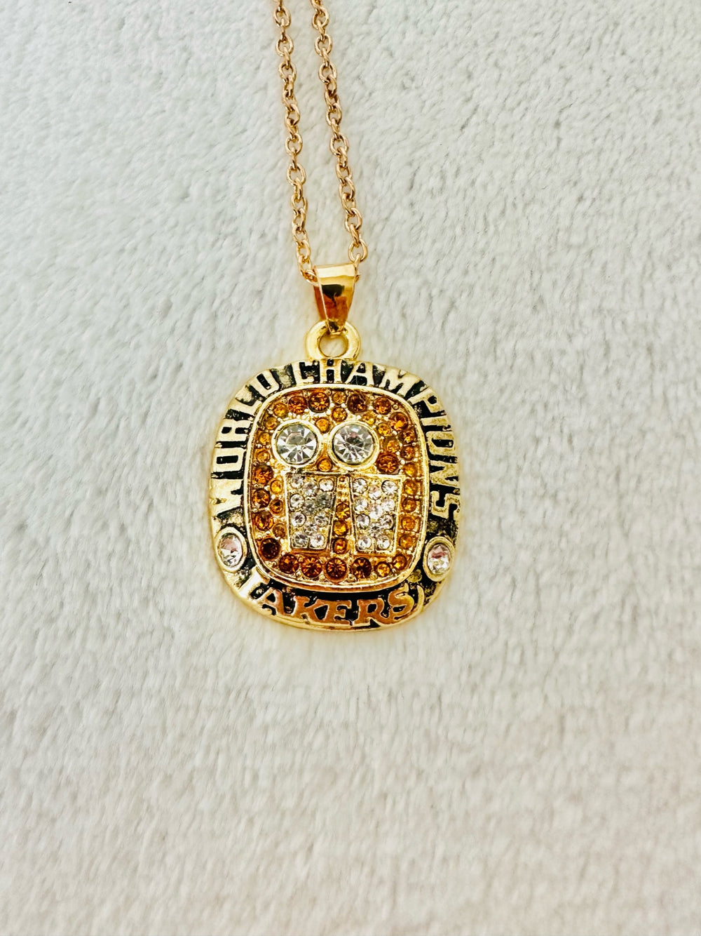 2001 Los Angeles Lakers NBA Championship Pendant - EB Sports Championship Rings