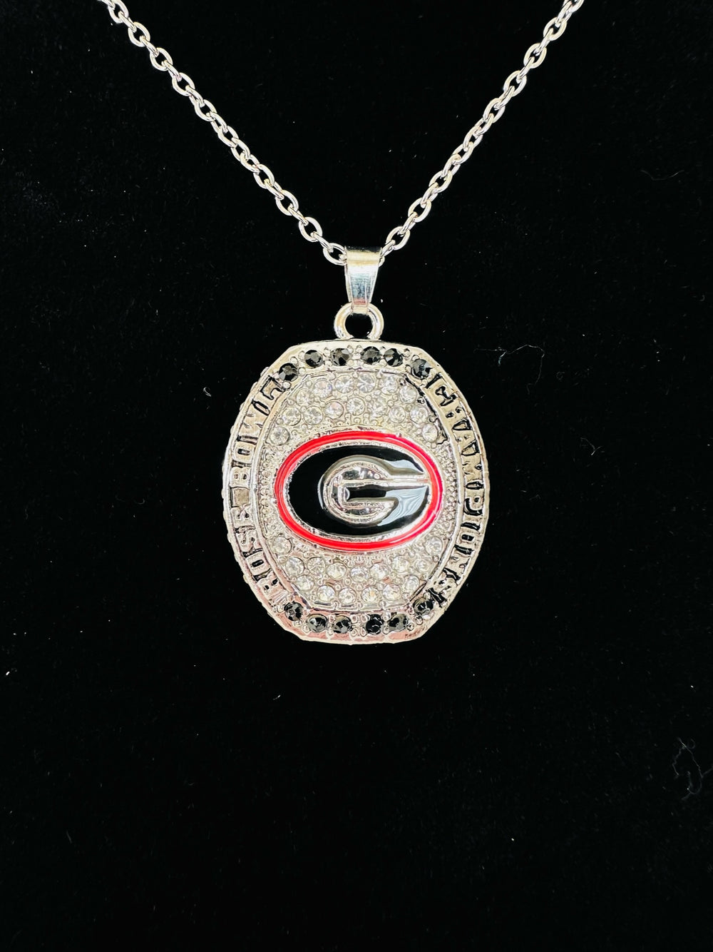 2018 Georgia Bulldogs Rose Bowl Championship Pendant - EB Sports Championship Rings