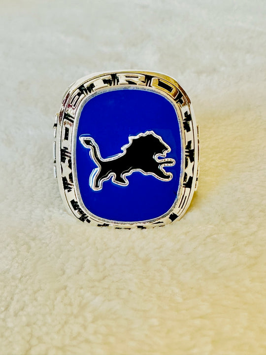 Detroit Lions Classic Balfour Silver Ring, US SHIP NFL - EBSports Championship Rings