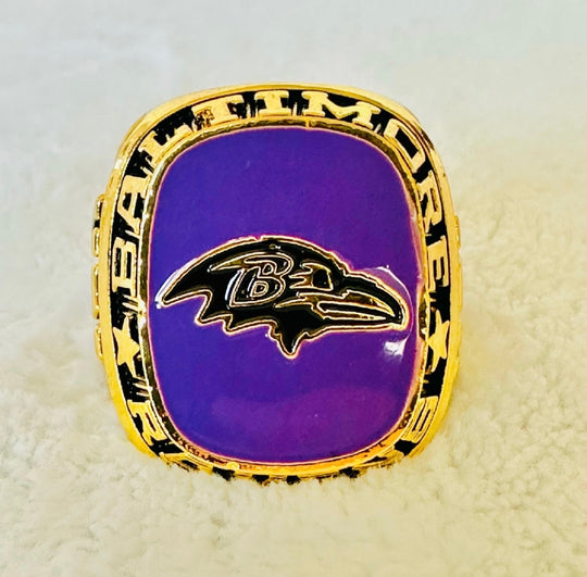 Baltimore Ravens Team Ring Balfour W Box, US Ship NFL