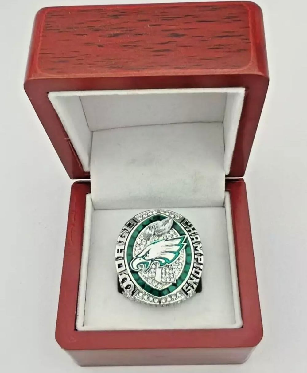 Pre Order Philadelphia Eagles 2024 Super Bowl Championship Ring with box, ships 1 March - EB Sports Championship Rings