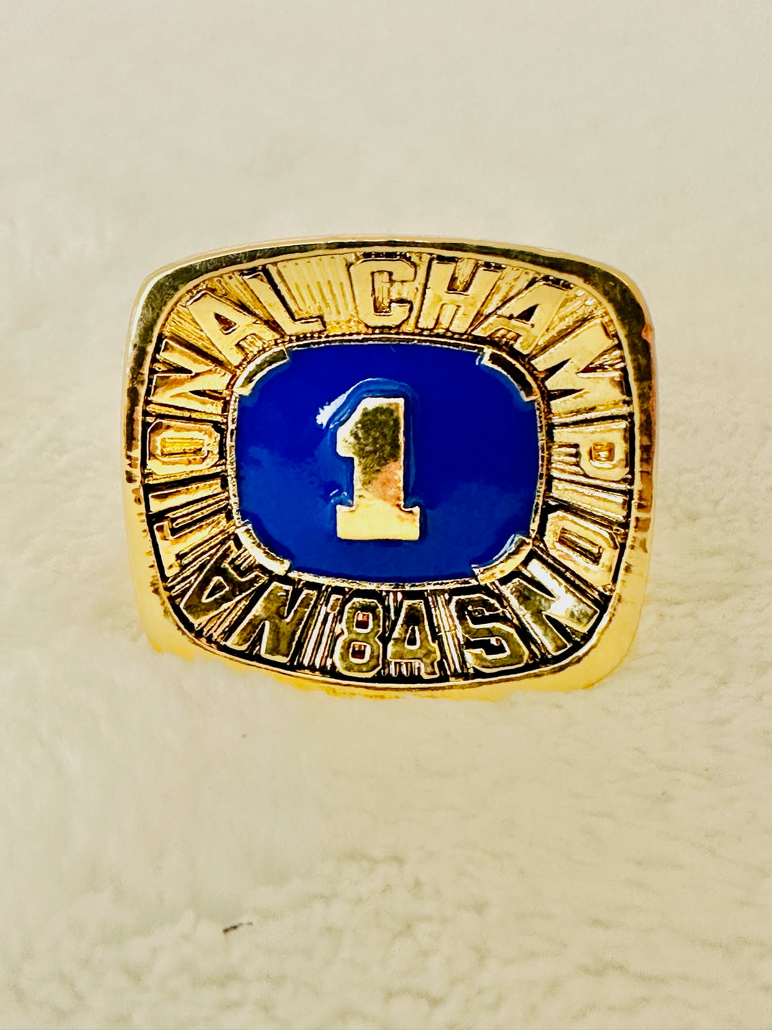 1984 BYU Cougars National Championship Ring W Box - EBSports Championship Rings