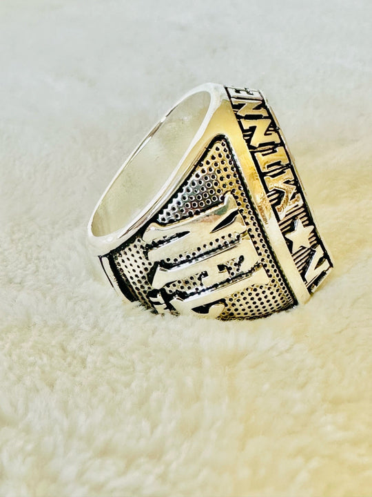 Minnesota Vikings Classic Balfour Silver Ring - EBSports Championship Rings