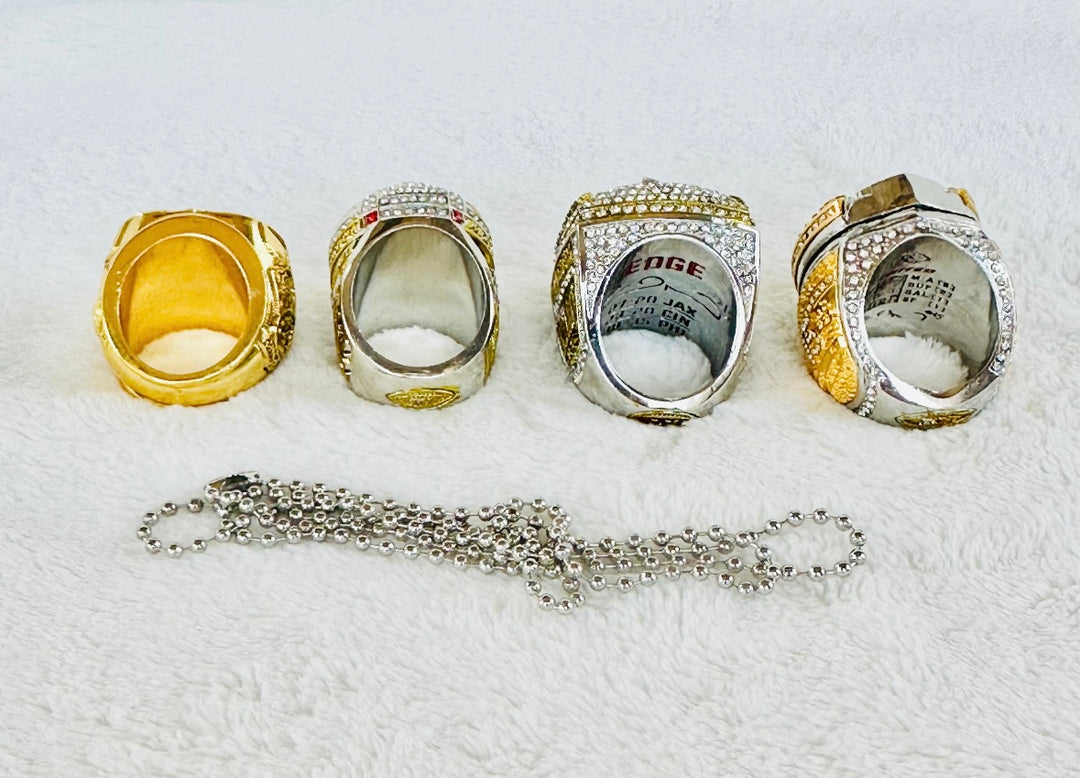 Kansas City Chiefs Ultimate Collection Championship Ring SET W Box,  SHIP