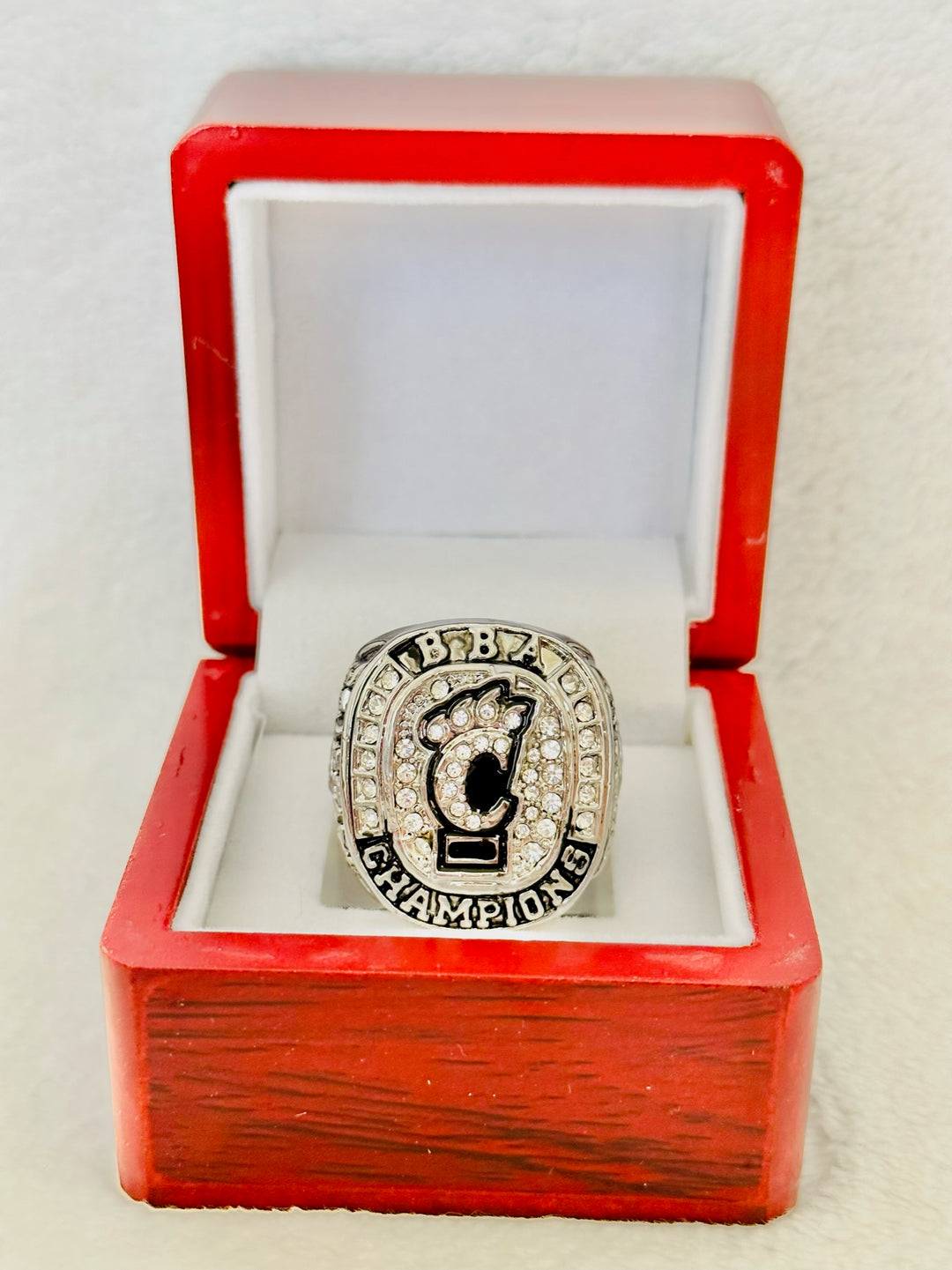 Cincinnati Bearcats College Basketball Big East Championship Ring W Box - EBSports Championship Rings