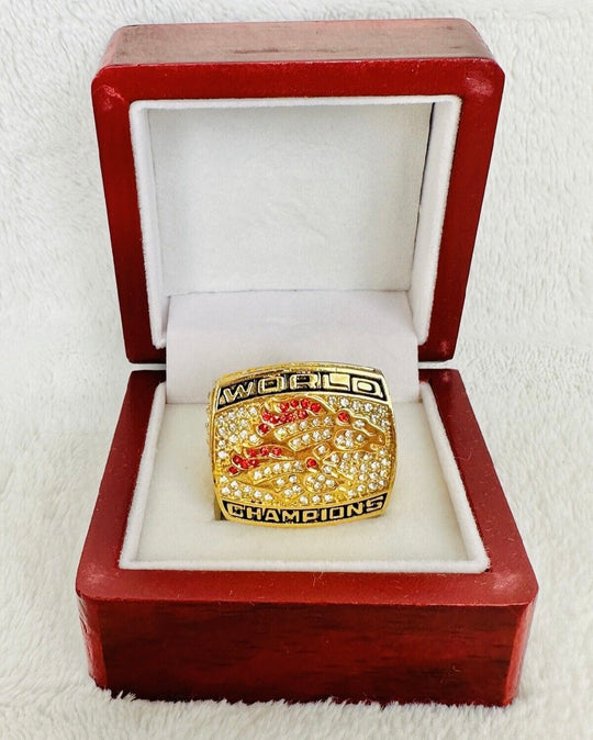 1999 Denver Broncos Super Bowl Championship Ring box, US SHIP