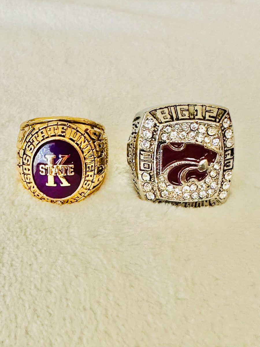 Kansas State Wildcats Big 12 Championship Ring Set 1983 2013 | EB ...