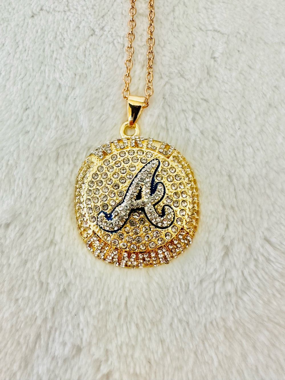 2021 Atlanta Braves World Series Championship Pendant - EB Sports Championship Rings