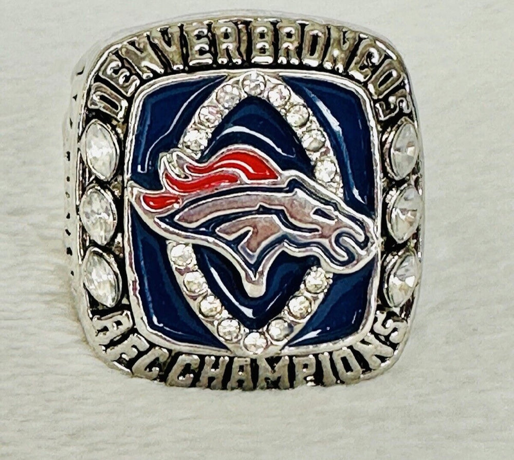 2013 Denver Broncos AFC Championship Ring with box, US SHIP