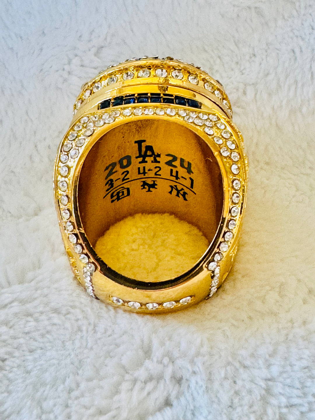 2024 LA Dodgers World Series Ring with box, US SHIP