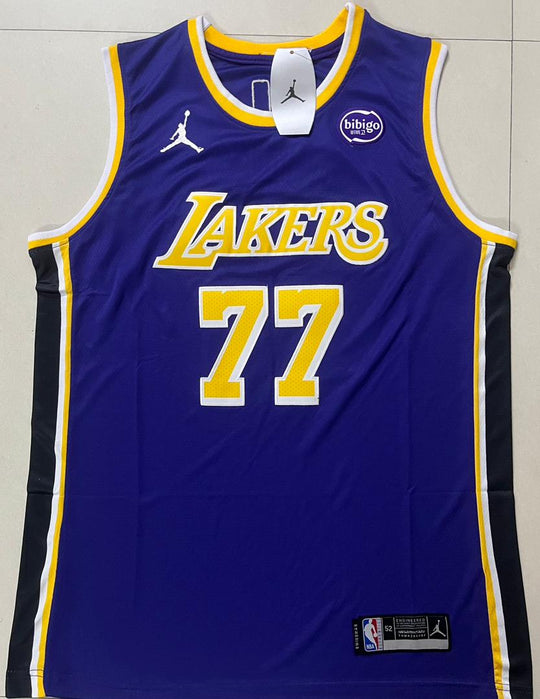 NWT Luka Doncic LA Lakers NBA Purple Jersey, retails over $100
