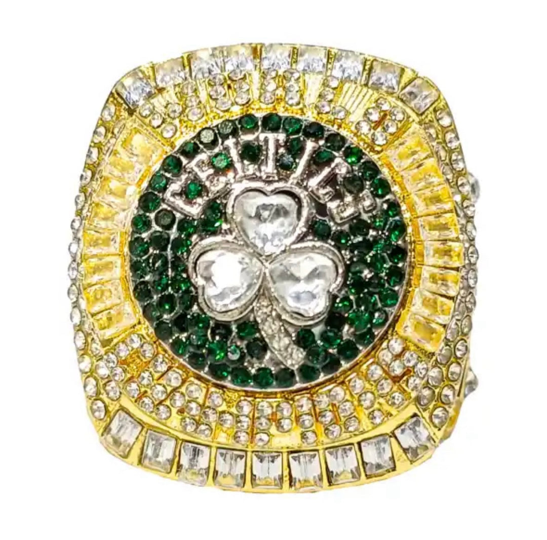 2024 Boston Celtics Authentic NBA Championship Replica Ring, US SHIP - EB Sports Championship Rings