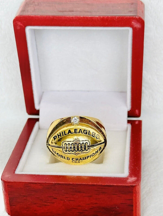 Philadelphia Eagles 1948 SB Championship Ring with box, USA Seller
