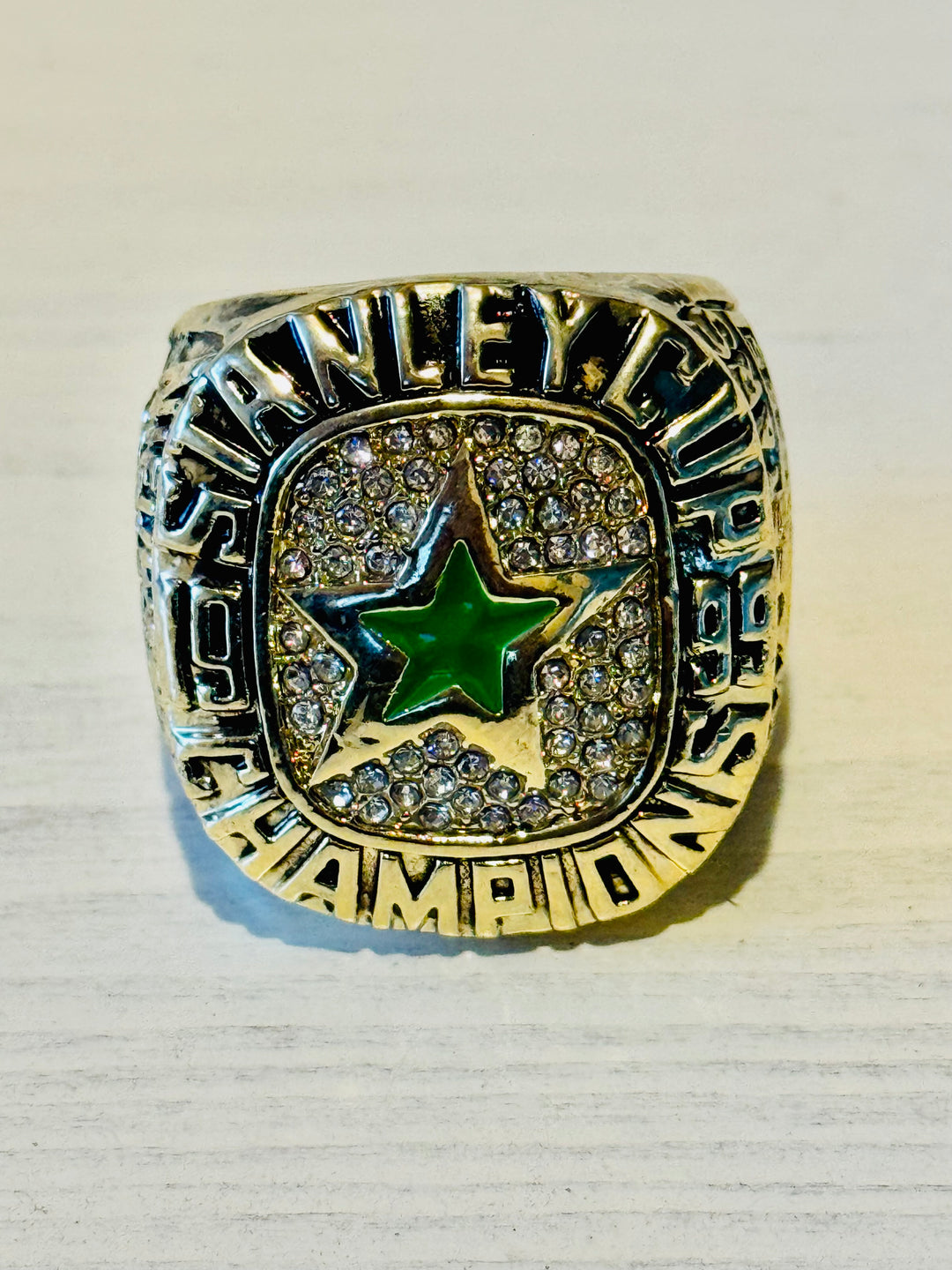 1999 Dallas Stars Stanley Cup Championship Replica Ring - EB Sports Championship Rings