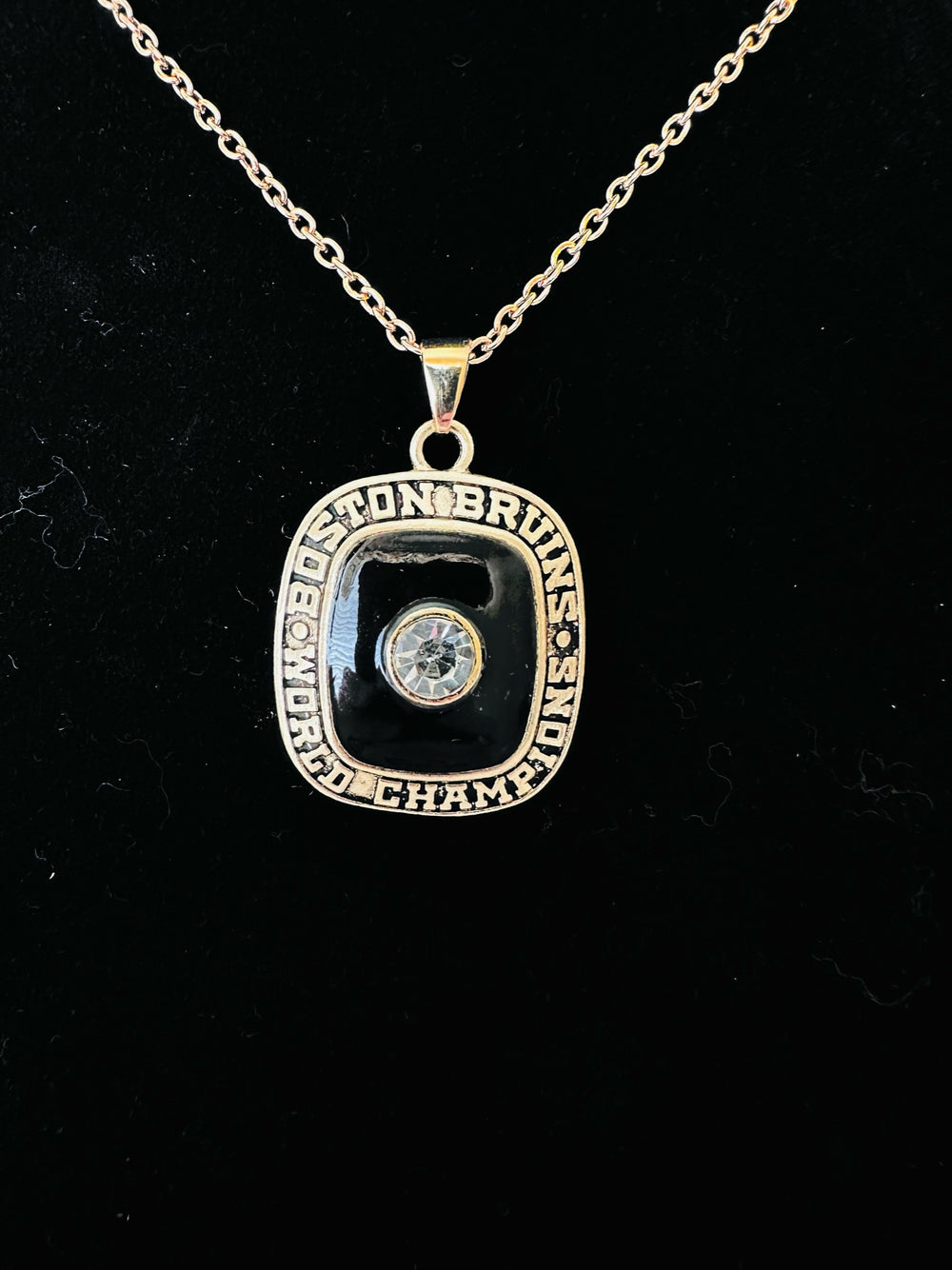 1970 Boston Bruins Stanley Cup Hockey Pendant - EB Sports Championship Rings